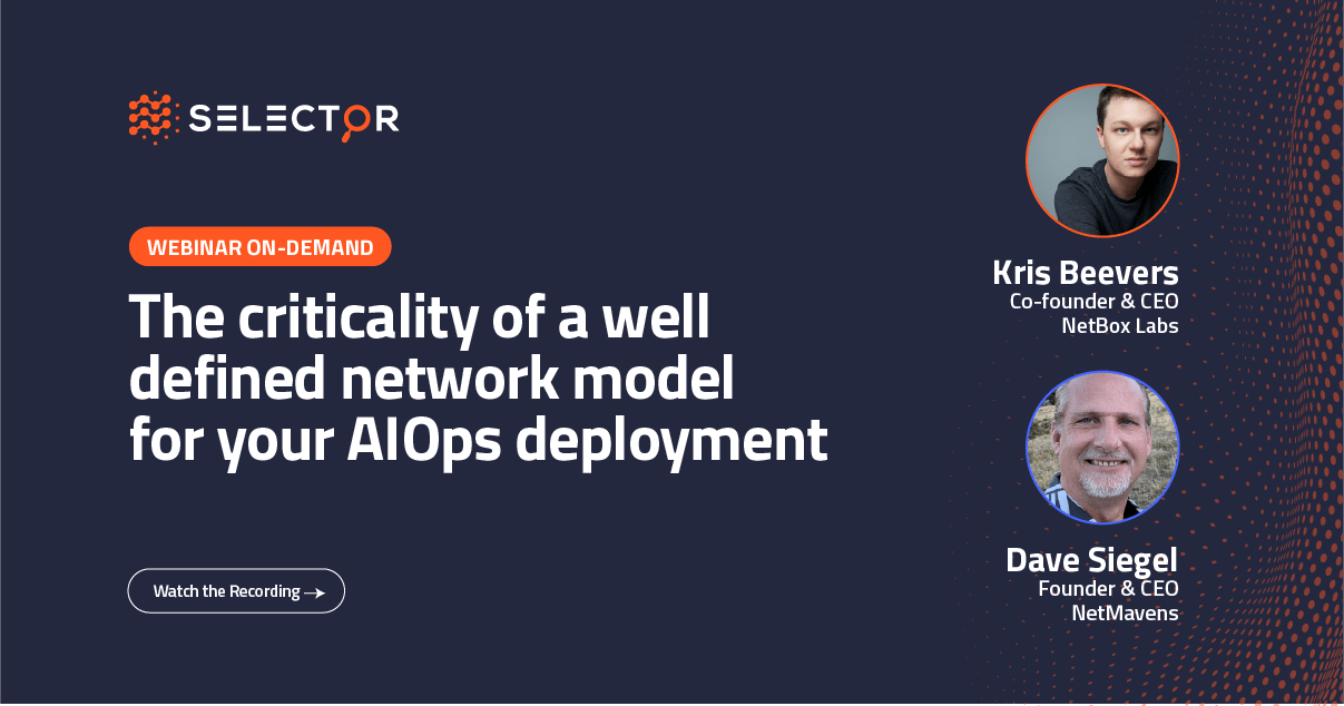 Webinar | The criticality of a well defined network model for your ...