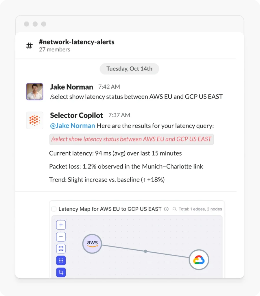 Ask your network anything