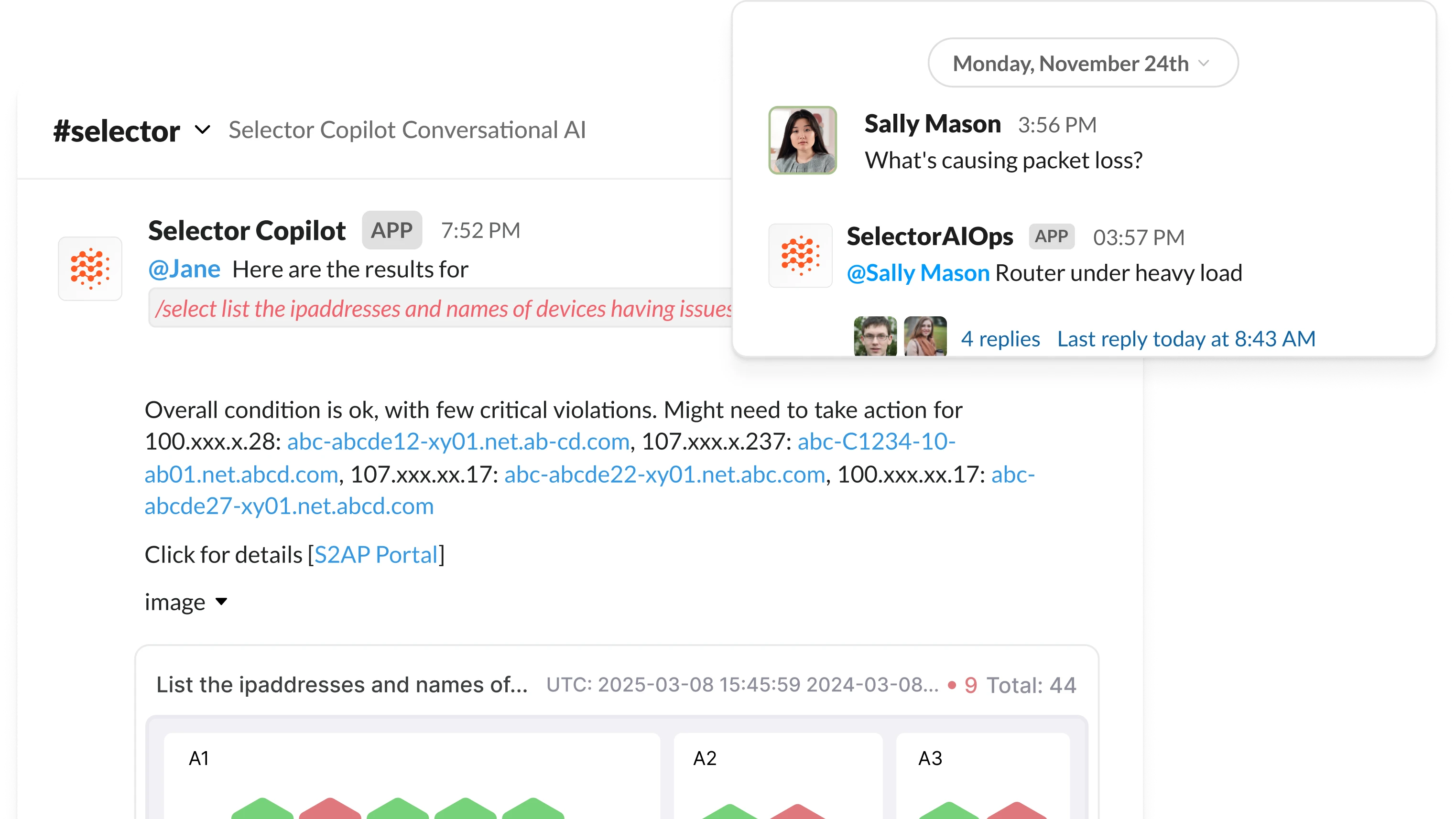 Selector Copilot Conversational AI