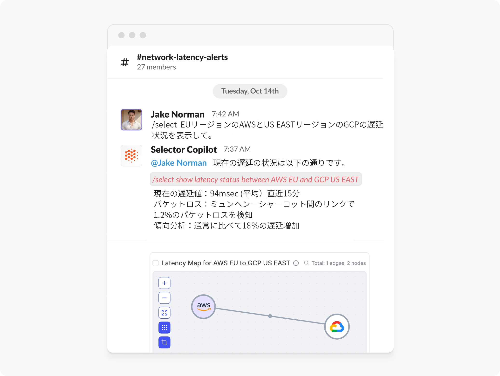 Ask your network anything